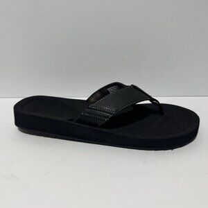 Bruno Marc Mens Flip Flop Sandals Black Size 12 M